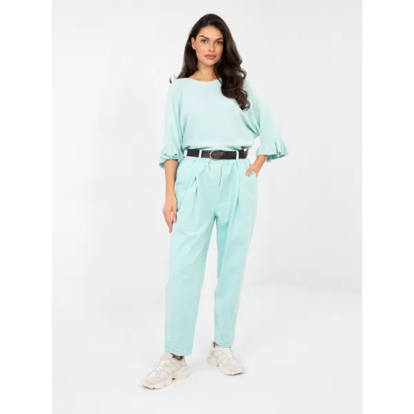  Dámský svetr ITALY MODA IT-SW-99244.98 LIGHT BLUE 