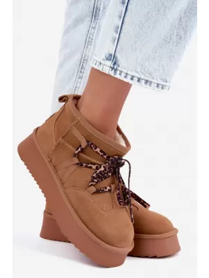 Dámské sněhule GOE UU2N4920 CAMEL