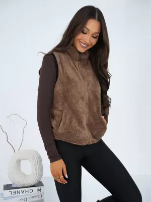 Dámská vesta FACTORY PRICE CS-KZ-BT1031.00 DARK BEIGE