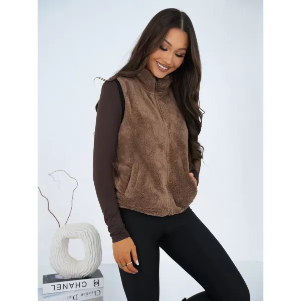  Dámská vesta FACTORY PRICE CS-KZ-BT1031.00 DARK BEIGE 
