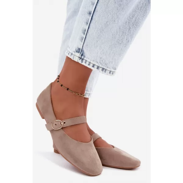  Dámské baleríny BOTO 9797 BEIGE 