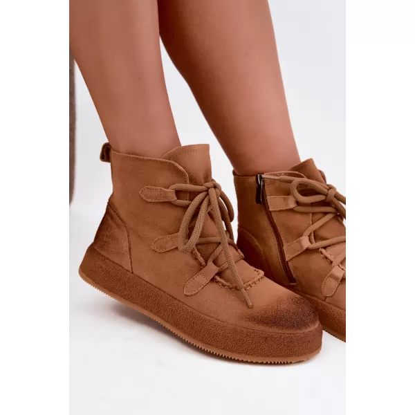  Dámské kozačky ARTIKER 59C1128 BEIGE 