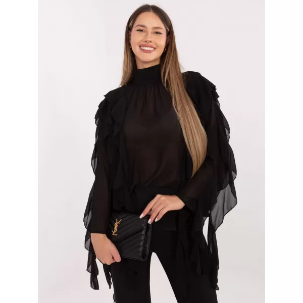 Dámská halenka FACTORY PRICE PM-BZ-J1005.25 NOIRE 
