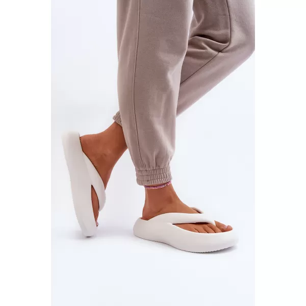  Dámské žabky BOTO SS-125 WHITE 