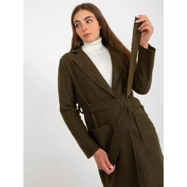  Dámský kabát OCH BELLA TW-PL-BI-5220.63 KHAKI 
