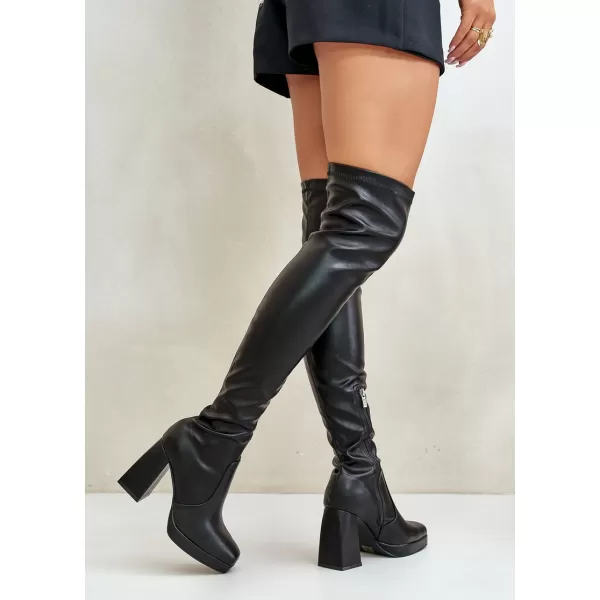  Dámské kozačky BOTO CLS-372 BLACK 