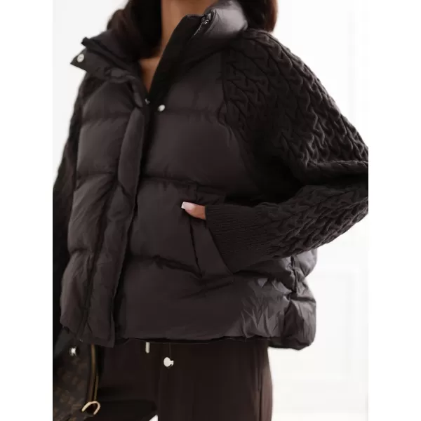  Dámská bunda FACTORY PRICE MBM-KR-0508.00P DARK BROWN 