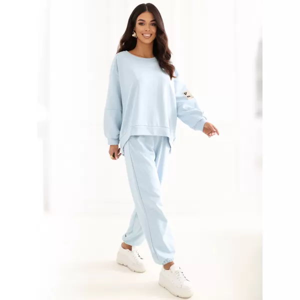  Dámský komplet RUE PARIS RV-KMPL-A1279.82 LIGHT BLUE 