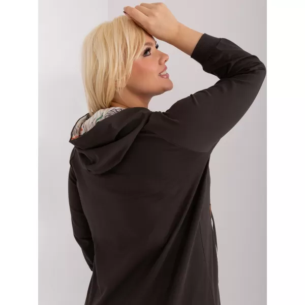  Dámská mikina RELEVANCE RV-BL-8221.96 DARK KHAKI 