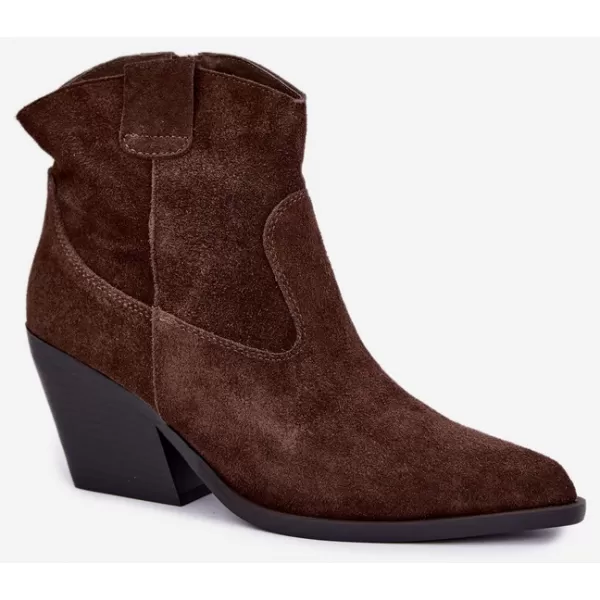  Dámské kovbojky BOTO 5078 BROWN 