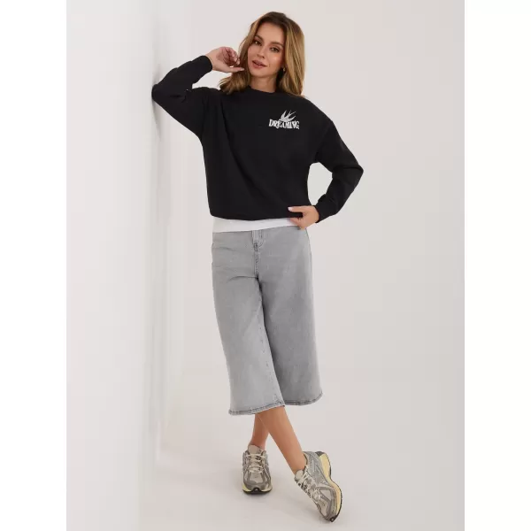  Dámská mikina SUBLEVEL D10600T02568H GRAPHITE 