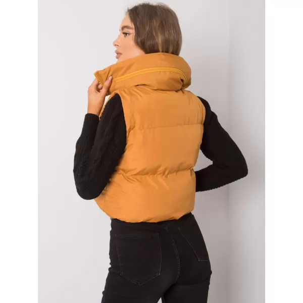  Dámská vesta EX MODA EM-KZ-898.30 DARK YELLOW 