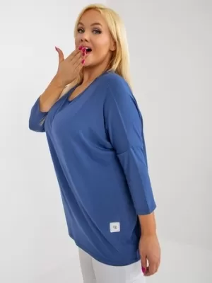 Dámská halenka RELEVANCE RV-BZ-3770.92 GRAY-BLUE