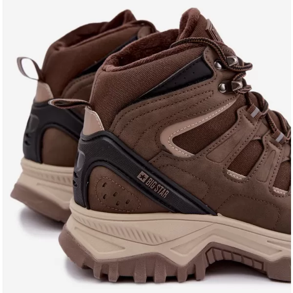  Pánské boty BIG STAR SHOES UU174316 BROWN/BEIGE SHADOWS 