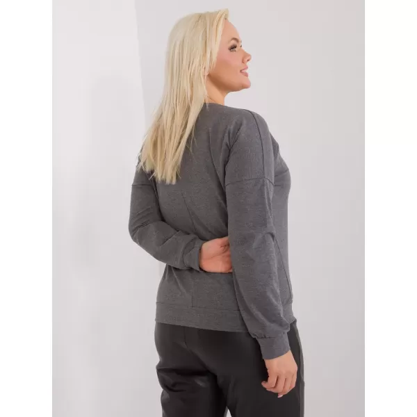  Dámská halenka RELEVANCE RV-BZ-9258.22 DARK GREY 