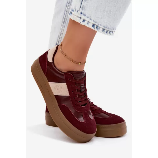  Dámské tenisky BIG STAR SHOES UU274013 RED 