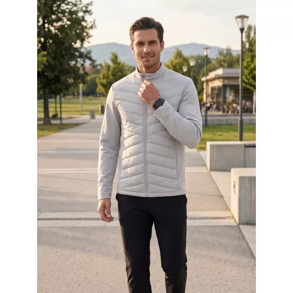  Pánská hybridní bunda MALFINI PREMIUM CROSS 555 SILVER GRAY 