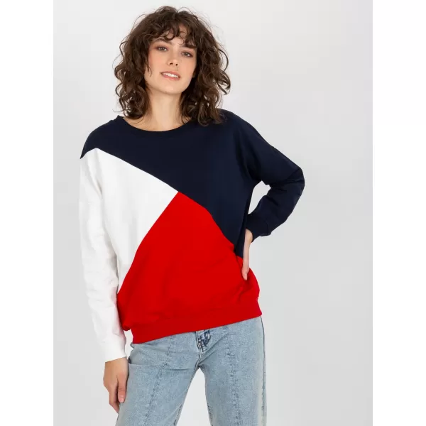  Dámská mikina RELEVANCE RV-BL-8463.41P NAVYY BLUE/RED 