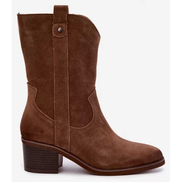  Dámské kovbojky VINCEZA 133106 CAMEL 