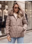 Dámská bunda DSTREET1 BÉŽOVÁ
