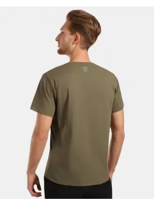 Pánské funkční triko KILPI DIXIE-M 1M0303KI KHAKI