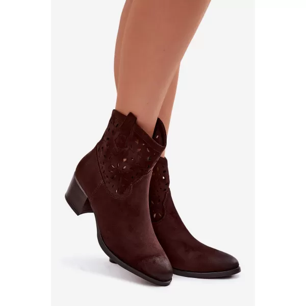  Dámské boty VINCEZA 58452 CHOCOLATE 