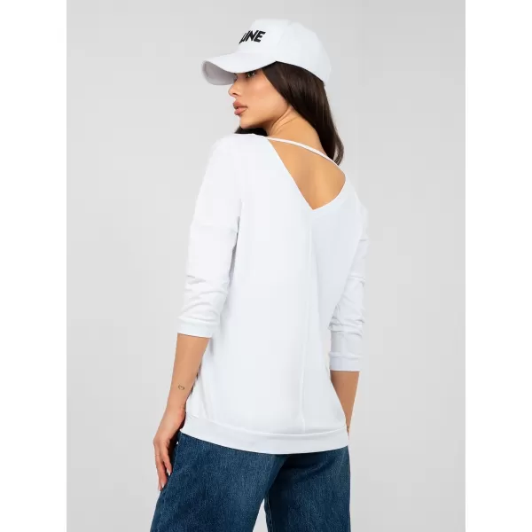  Dámská halenka RUE PARIS RV-BZ-A1192.71 WHITE 