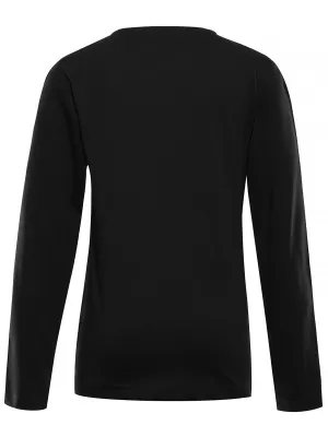 Dětské triko ALPINE PRO ECCO 2 BLACK VARIANTA PD