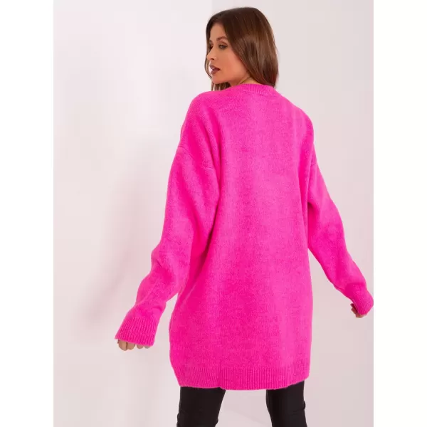  Dámské šaty RUE PARIS LC-SK-0568.70P FLUO PINK 