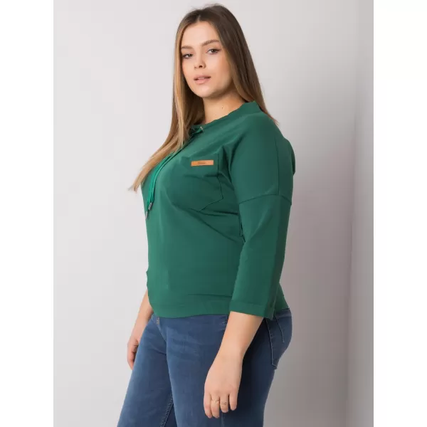  Dámská halenka RELEVANCE RV-BZ-6161.08 DARK GREEN 