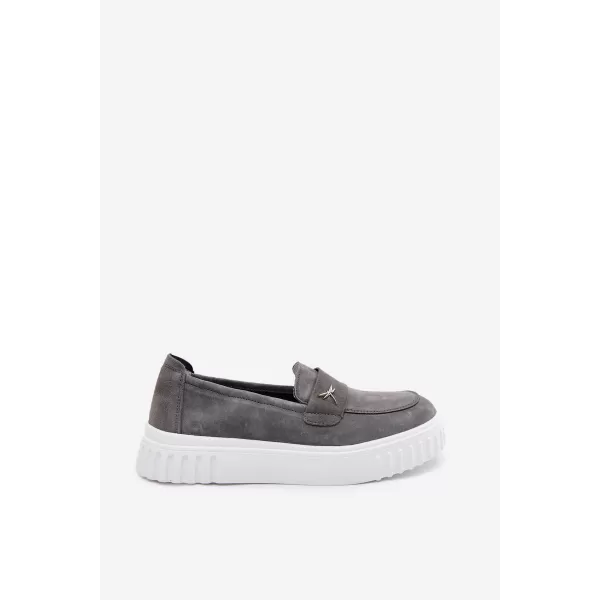  Dámské polobotky VINCEZA 93218 GREY 