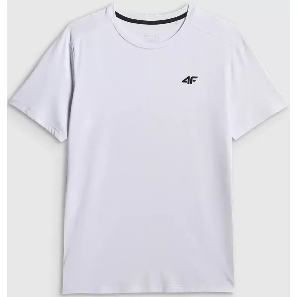  Pánské triko 4F 4FWAW25TTSHM2373 OFF WHITE 