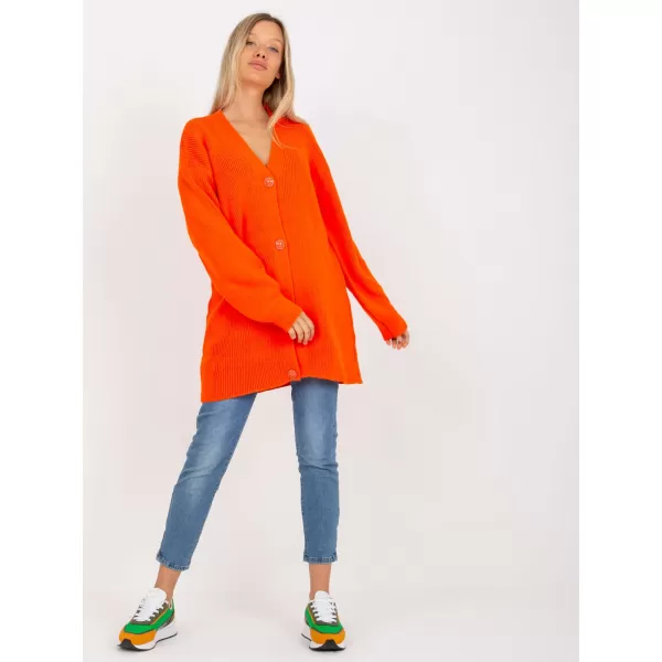  Dámský svetr RUE PARIS LC-SW-0267.06X ORANGE 