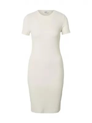 Dámské šaty URBAN CLASSICS TB8275 WHITE/SAND