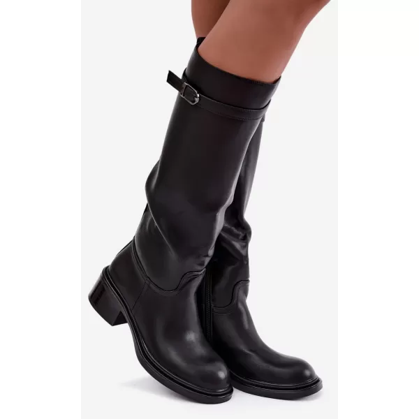  Dámské kozačky BOTO C-381 BLACK 