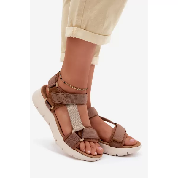  Dámské sandály ARTIKER 58C1231 BROWN/BEIGE 