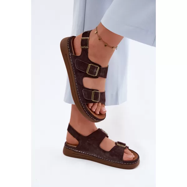 Dámské sandály VINCEZA 79620 CHOCOLATE 