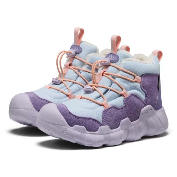  Dětské kotníkové boty KEEN HYPOWSER CHUKKA WP YOUTH PURPLE HAZE/SKYWAY 