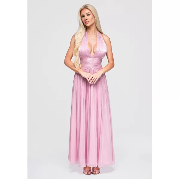  Dámské šaty LARICA LA-OM-DLR414 PINK 