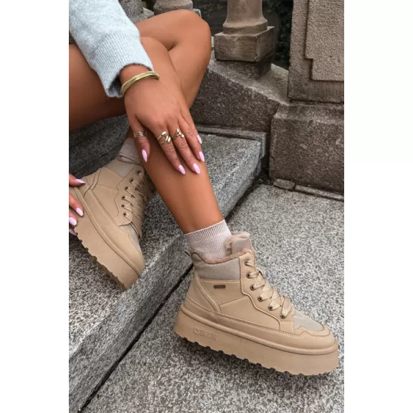  Dámské sněhule BIG STAR SHOES UU274166 BEIGE 