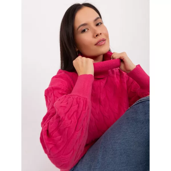  Dámský svetr WOOL FASHION ITALIA AT-SW-2348.93 FUCHSIA 