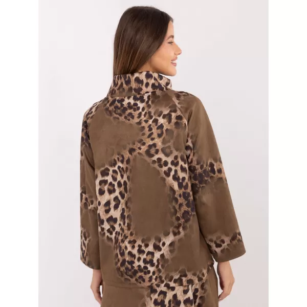  Dámská mikina ITALY MODA IT-BL-21613-4.11 KHAKI 