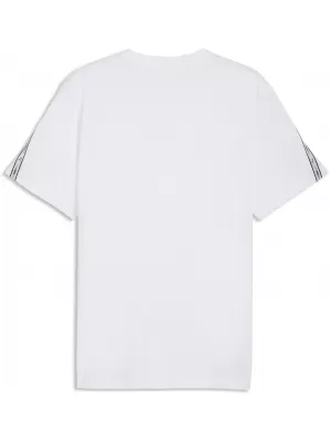 Pánské triko PUMA ESS TAPE TEE 69169302 PUMA WHITE