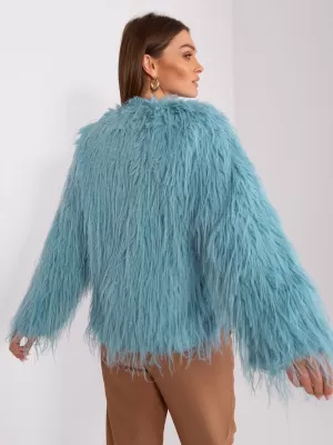 Dámská bunda WOOL FASHION ITALIA AT-KR-2359.96P MINT