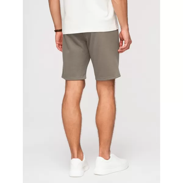  Pánské kraťasy OMBRE OM-SRSK-0124 KHAKI 