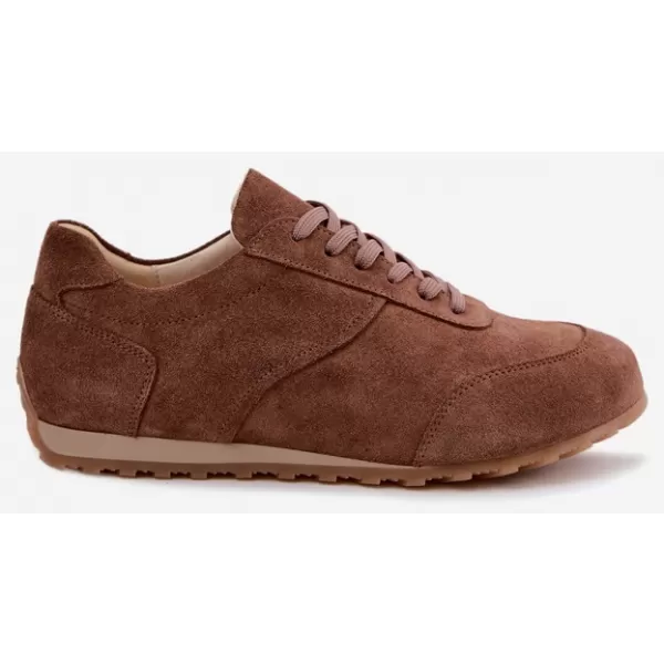  Dámské tenisky ZAZOO N1422 BROWN 