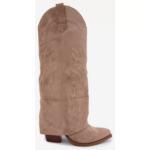  Dámské kovbojky BOTO 7671A-1 BEIGE 