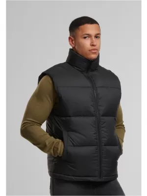 Pánská prošívaná vesta URBAN CLASSICS TB8704-00007 BLACK