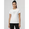 Dámské triko 4F 4FWMM00TTSHF3309 WHITE