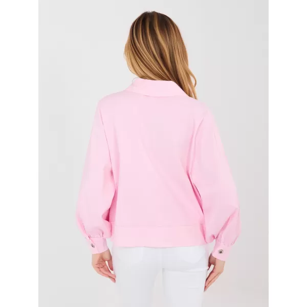 Dámská bunda RUE PARIS IT-KR-FL10071.50 BRIGHT PINK 